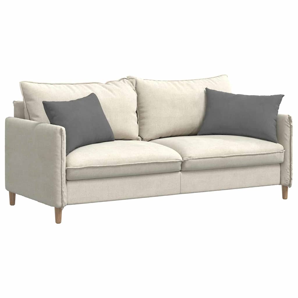 Sofa Pagalvės 2 pcs Tamsiai pilka 60 x 40 cm audinys