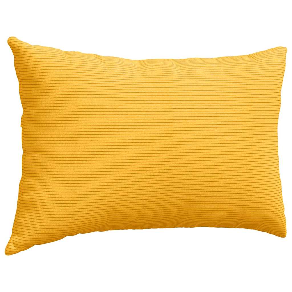 Sofa Pagalvės 2 pcs Šviesi geltona 60 x 40 cm