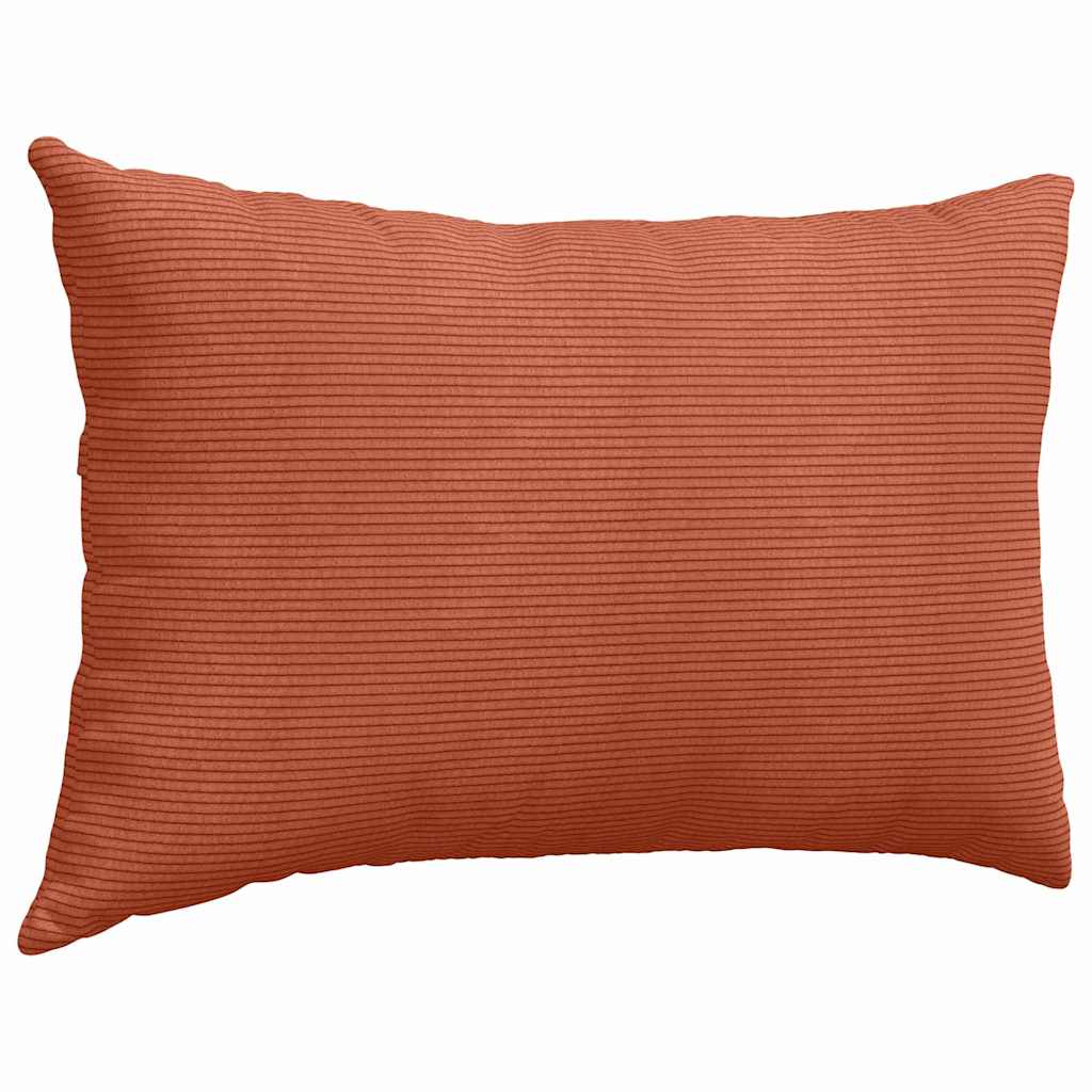 Sofa Cushions 2 pcs Red orange 60 x 40 cm