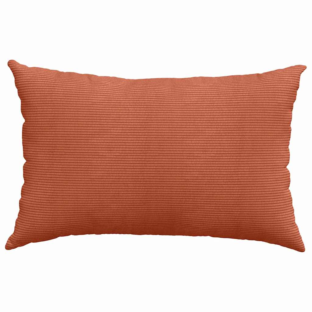 Sofa Cushions 2 pcs Red orange 60 x 40 cm