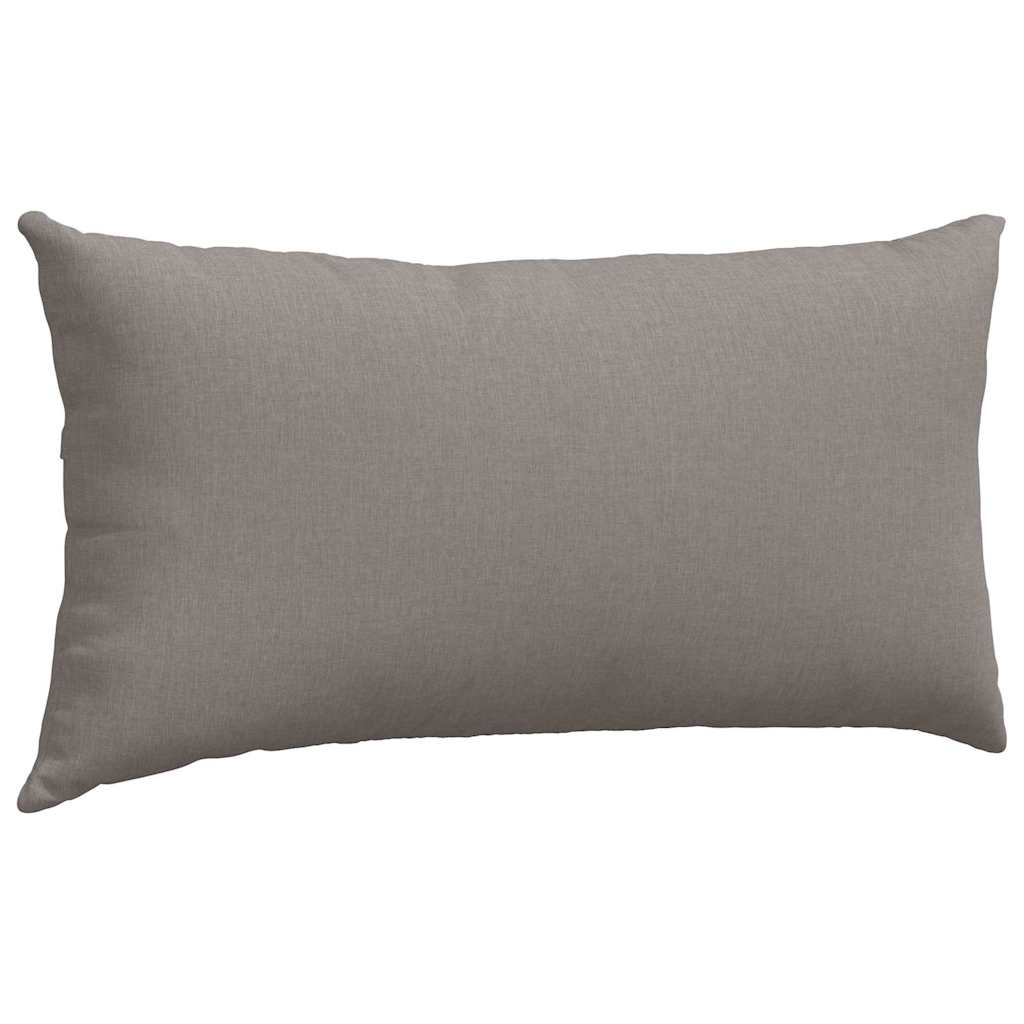 Sofa Pagalvės 2 pcs Taupe 80 x 40 cm audinys