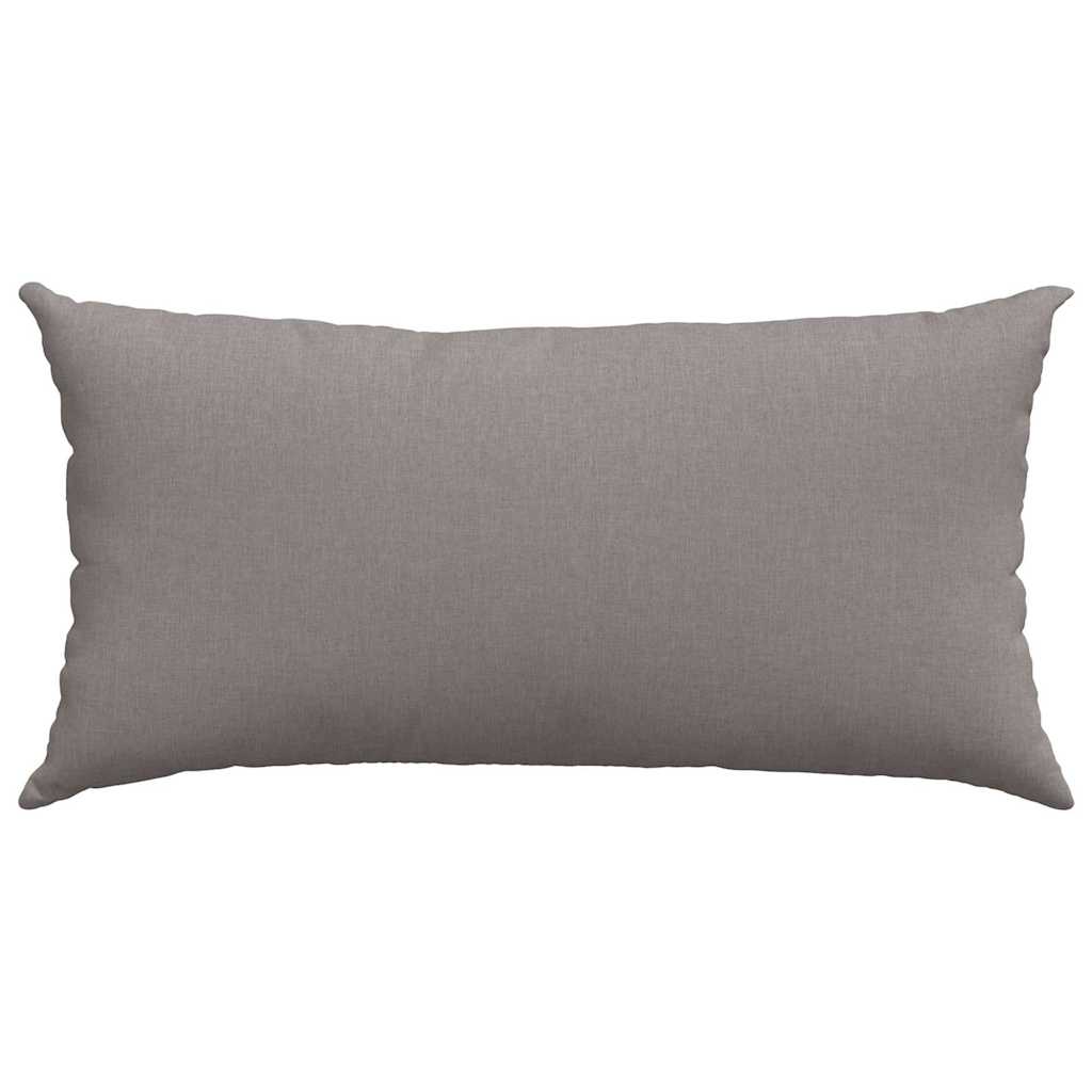 Sofa Pagalvės 2 pcs Taupe 80 x 40 cm audinys