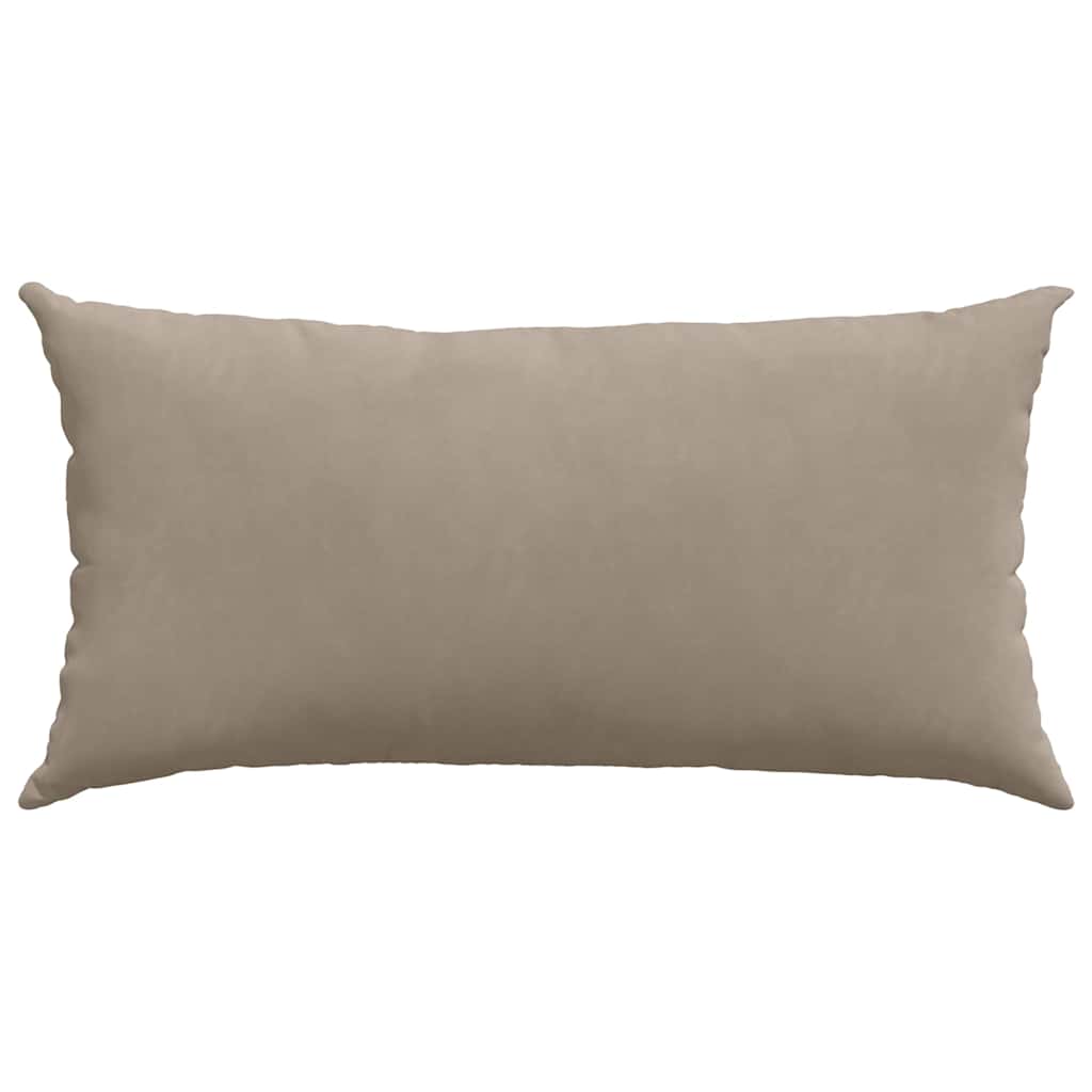 Sofa Pagalvės 2 pcs Taupe 80 x 40 cm audinys