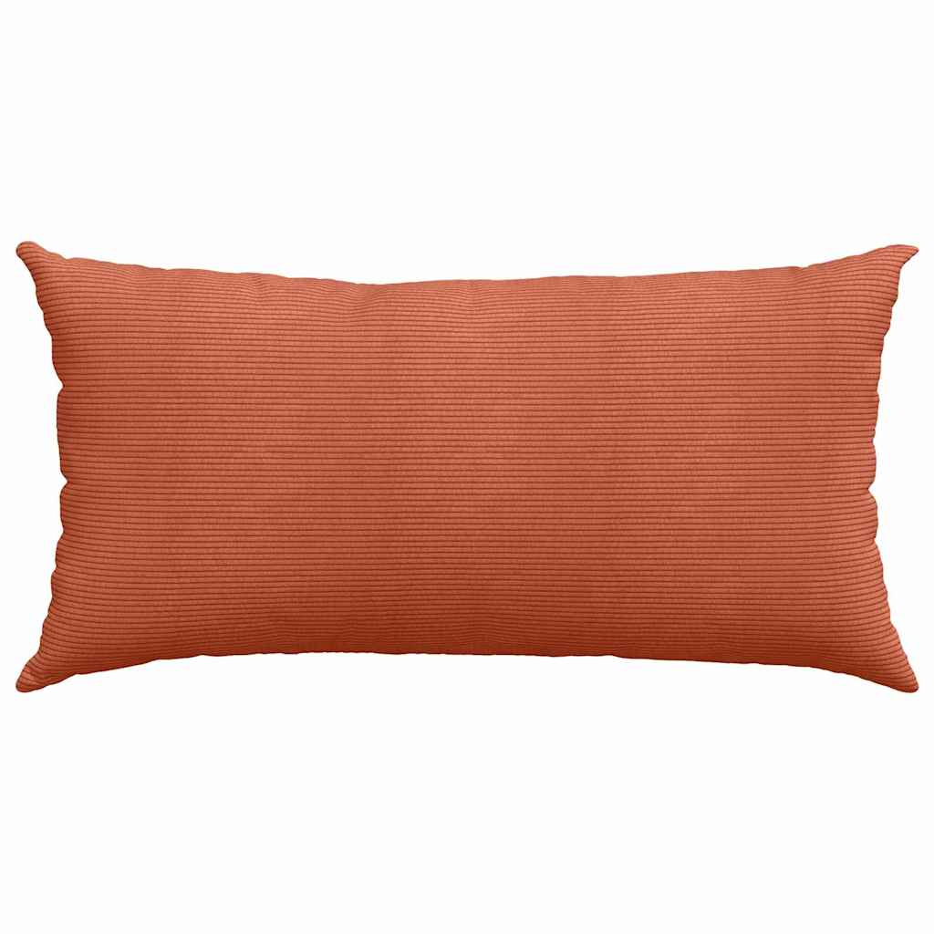 Sofa Pagalvės 2 pcs Raudona oranžinė 80 x 40 cm