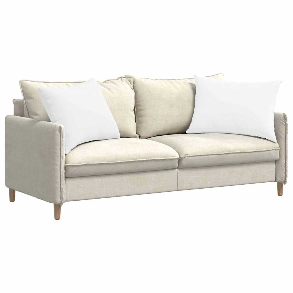 Sofa Pagalvės 2 pcs Balta 70 x 50 cm audinys