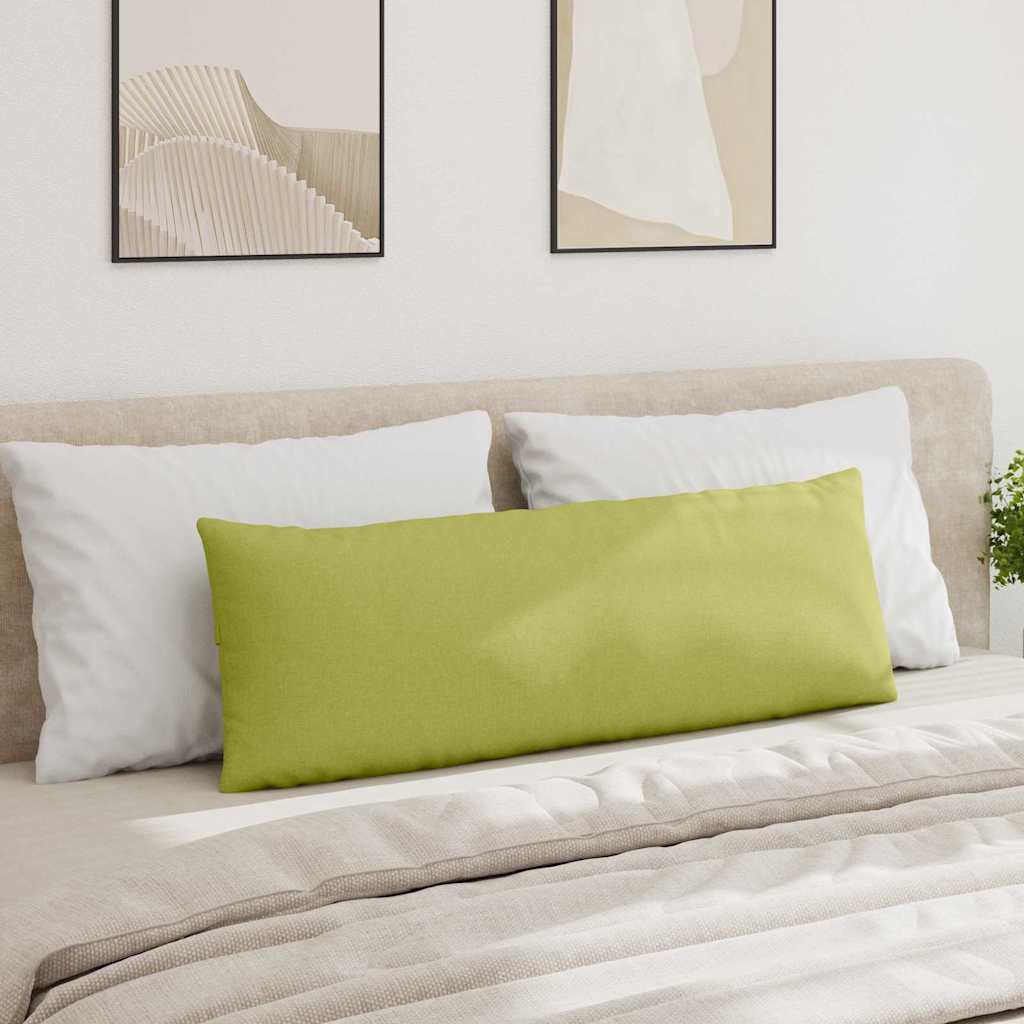 Dīvāna spilveni 2 gab. gaiši zaļi 120 x 40 cm audums