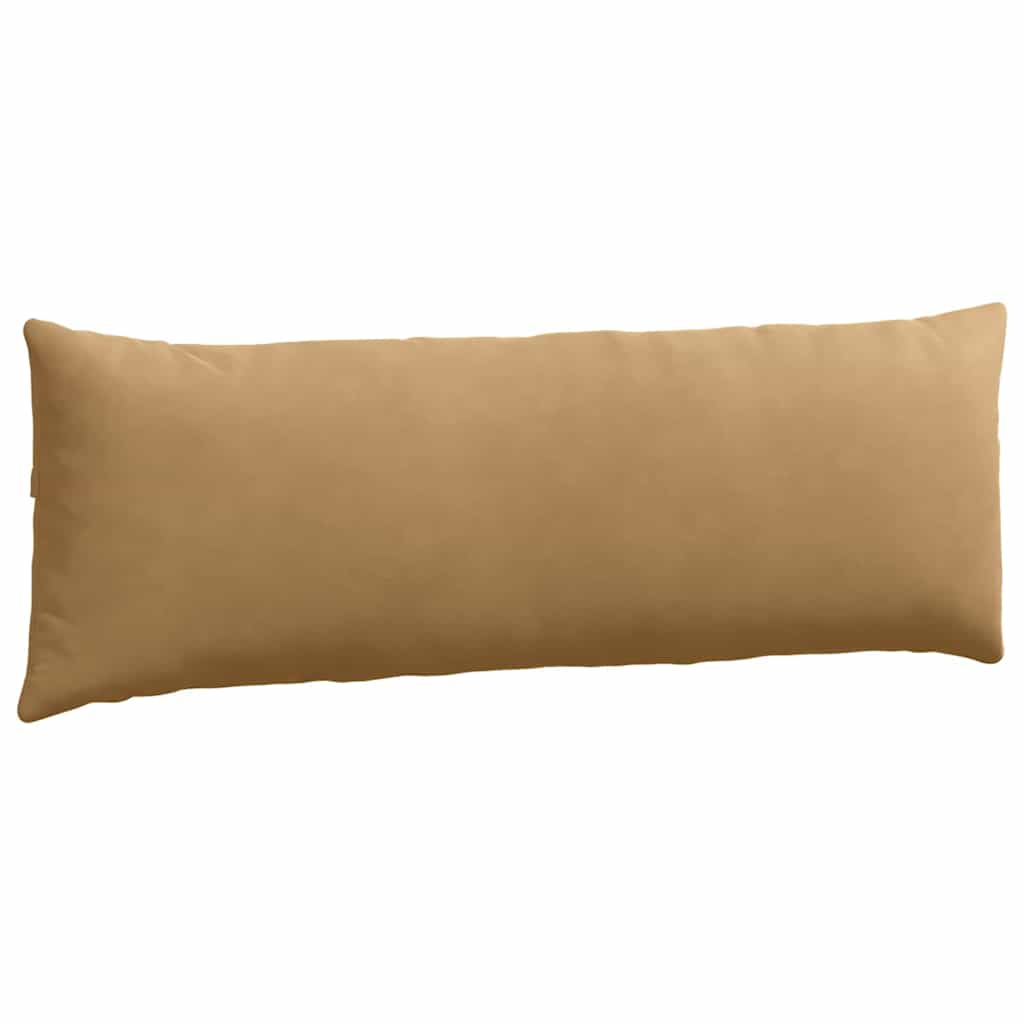 Dīvāna spilveni 2 gab Brūni 120 x 40 cm Korduroja audums