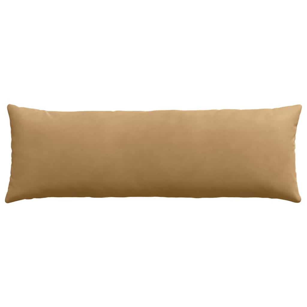 Dīvāna spilveni 2 gab Brūni 120 x 40 cm Korduroja audums