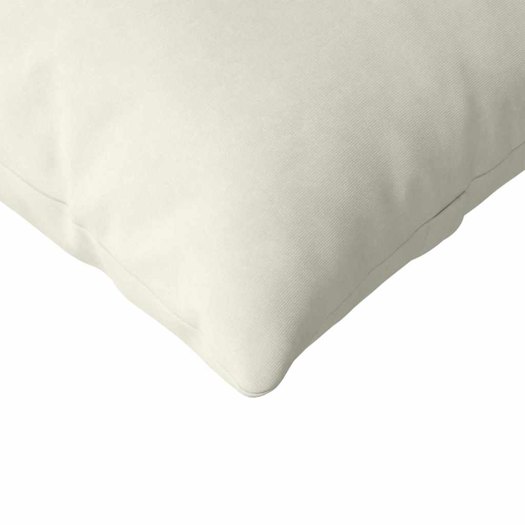 Sofa Cushions 2 pcs Cream 120 x 40 cm Cordura Fabric