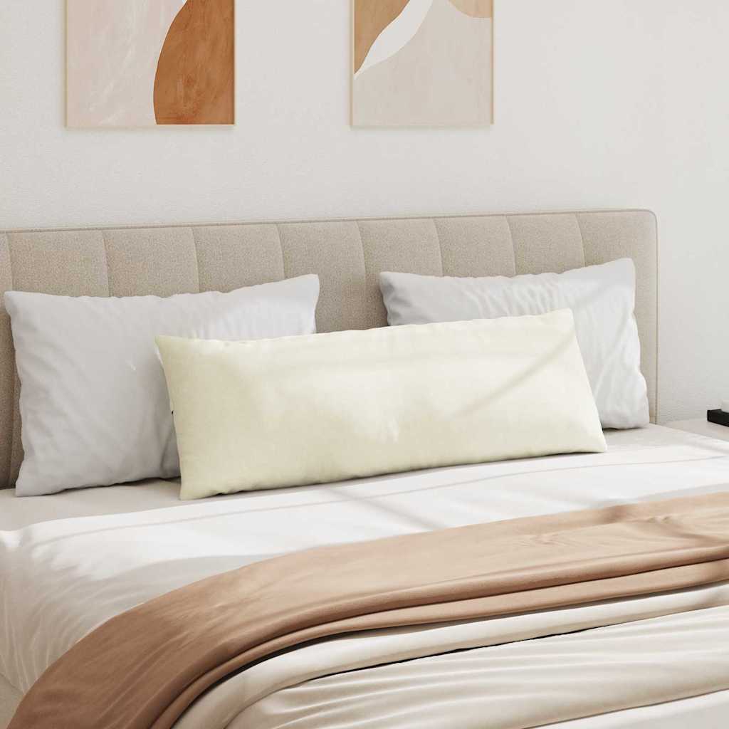 Sofa Cushions 2 pcs Cream 120 x 40 cm Cordura Fabric