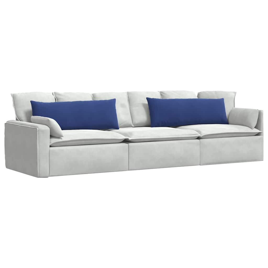 Sofa Pagalvės 2 pcs Policijos mėlyna 120 x 40 cm