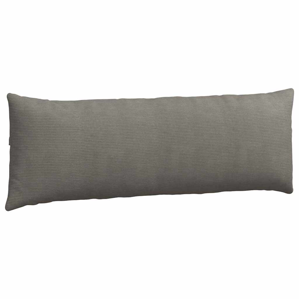 Sofa Pagalvės 2 pcs Šviesiai pilka 120 x 40 cm