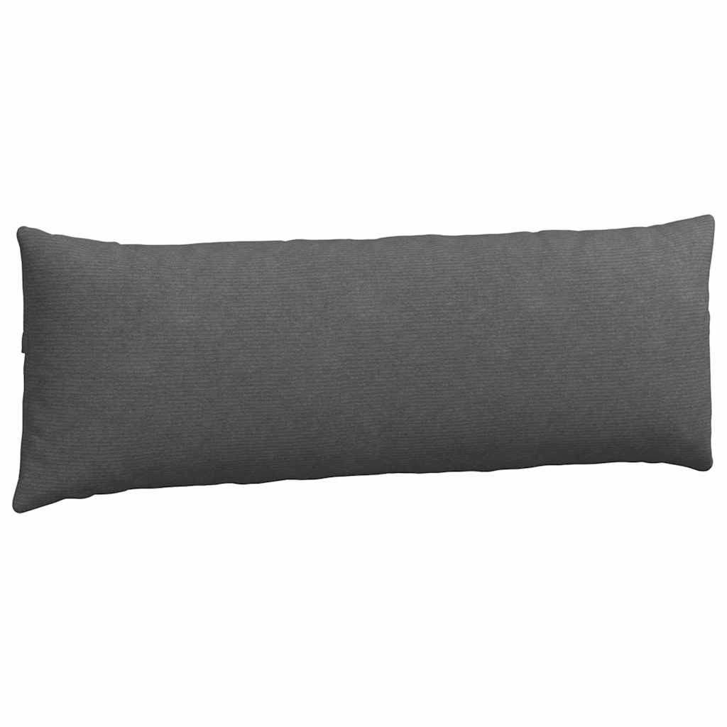 Sofa Spilveni 2 gab. Tumši pelēki 120 x 40 cm
