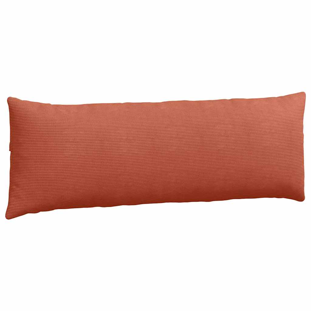 Sofa Pagalvės 2 pcs Raudona oranžinė 120 x 40 cm