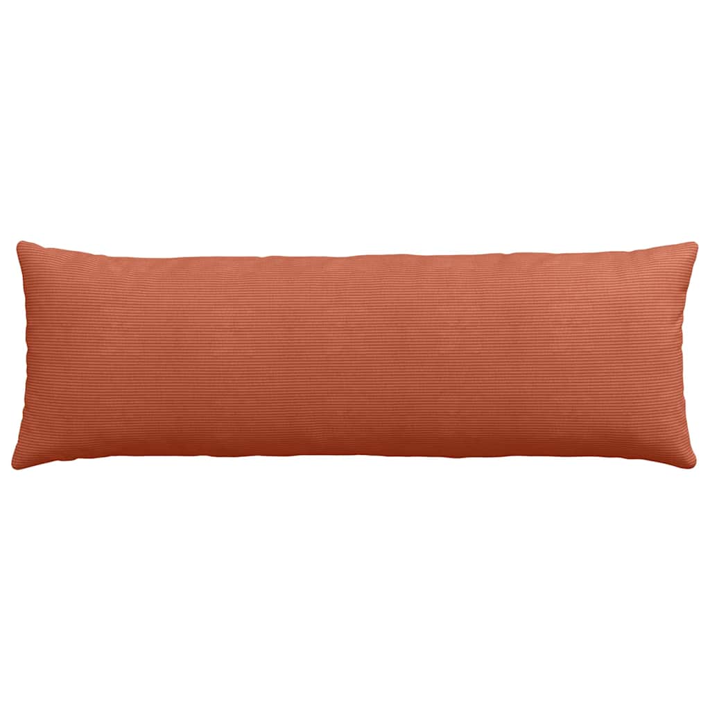 Sofa Pagalvės 2 pcs Raudona oranžinė 120 x 40 cm