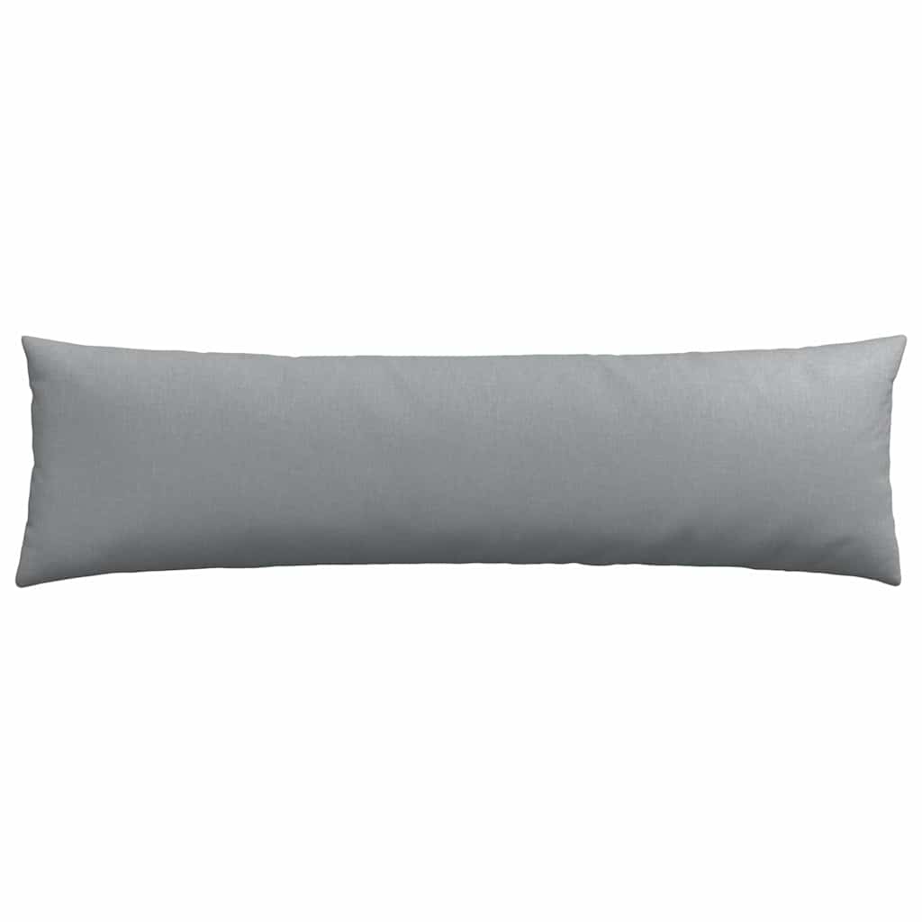 Sofa Pagalvės 2 pcs Šviesiai pilka 145 x 40 cm audinys