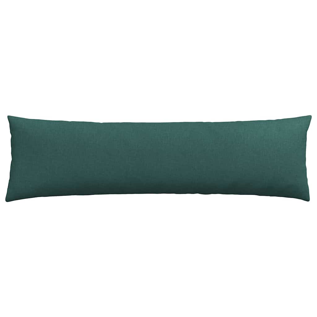 Sofa Pagalvės 2 pcs Tamsiai žalia 145 x 40 cm audinys