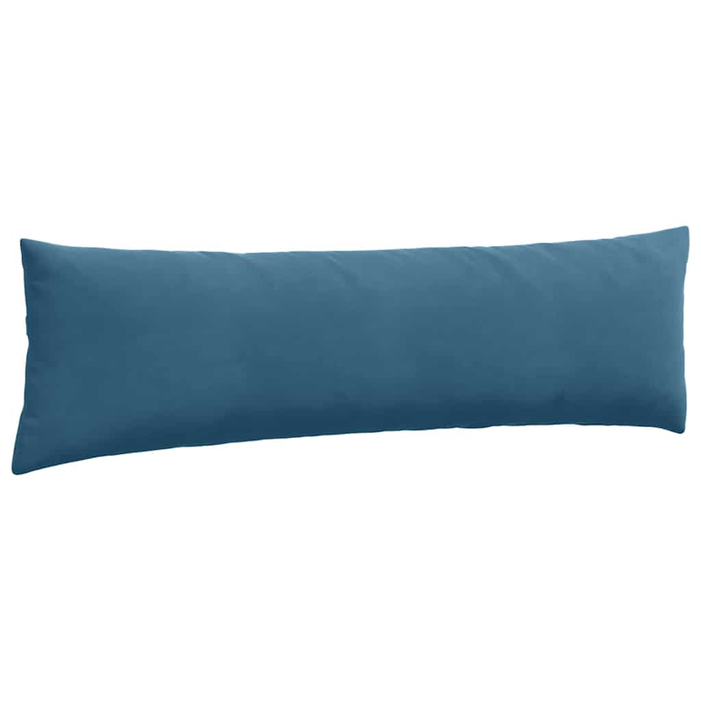 Sofa Pagalvės 2 pcs Mėlyna 145 x 40 cm Kordūrinis audinys
