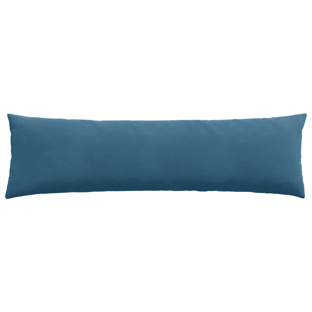 Sofa Pagalvės 2 pcs Mėlyna 145 x 40 cm Kordūrinis audinys