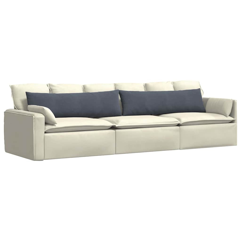 Sofa Pagalvės 2 pcs Tamsiai pilka 145 x 40 cm