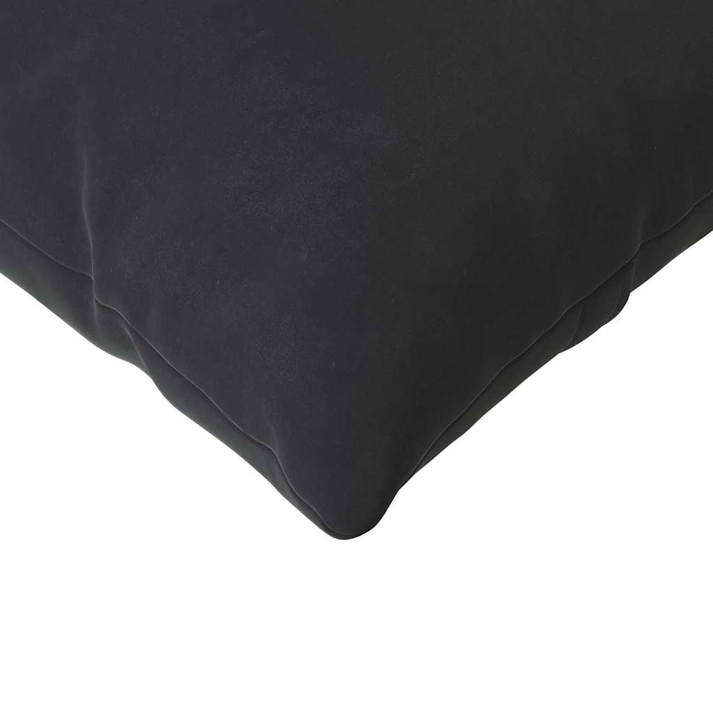 Sofa Cushions 2 pcs Black 145 x 40 cm Cordura Fabric