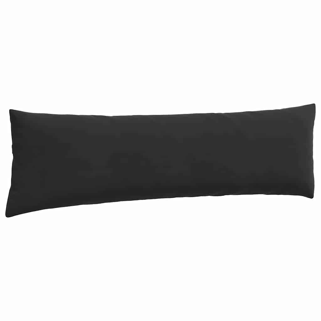 Sofa Cushions 2 pcs Black 145 x 40 cm Cordura Fabric