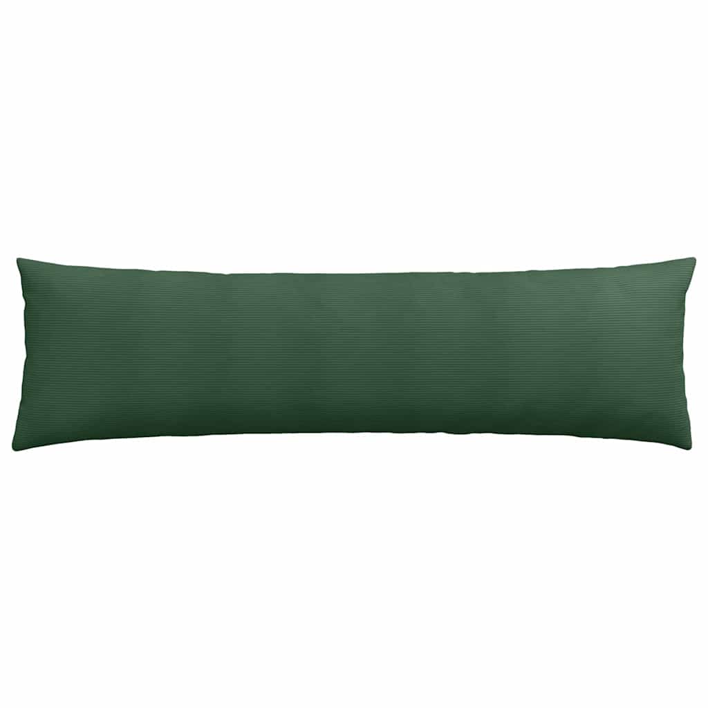 Sofa Cushions 2 pcs Dark green 145 x 40 cm
