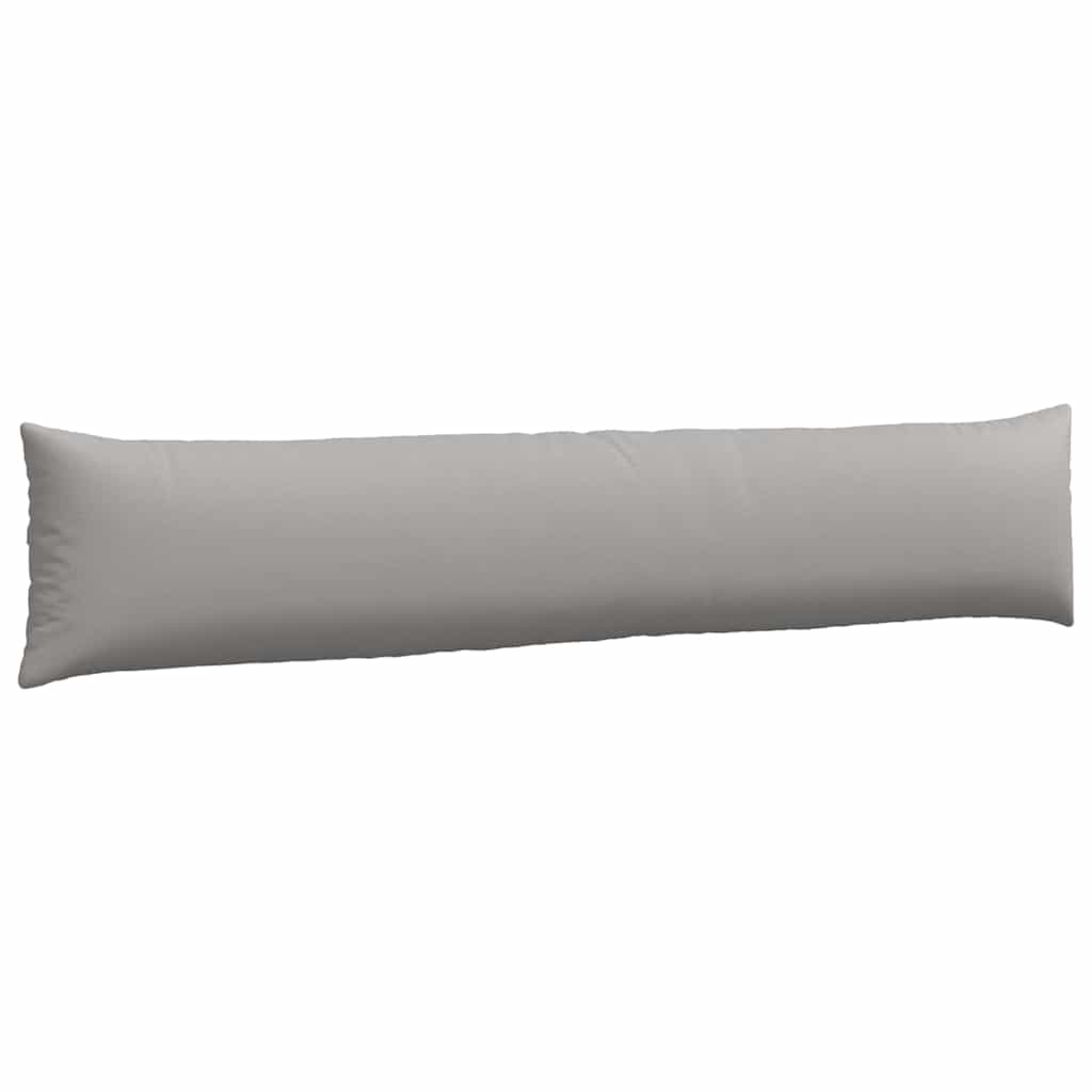 Dīvāna Spilveni 2 gab. Pelēki 200 x 40 cm audums