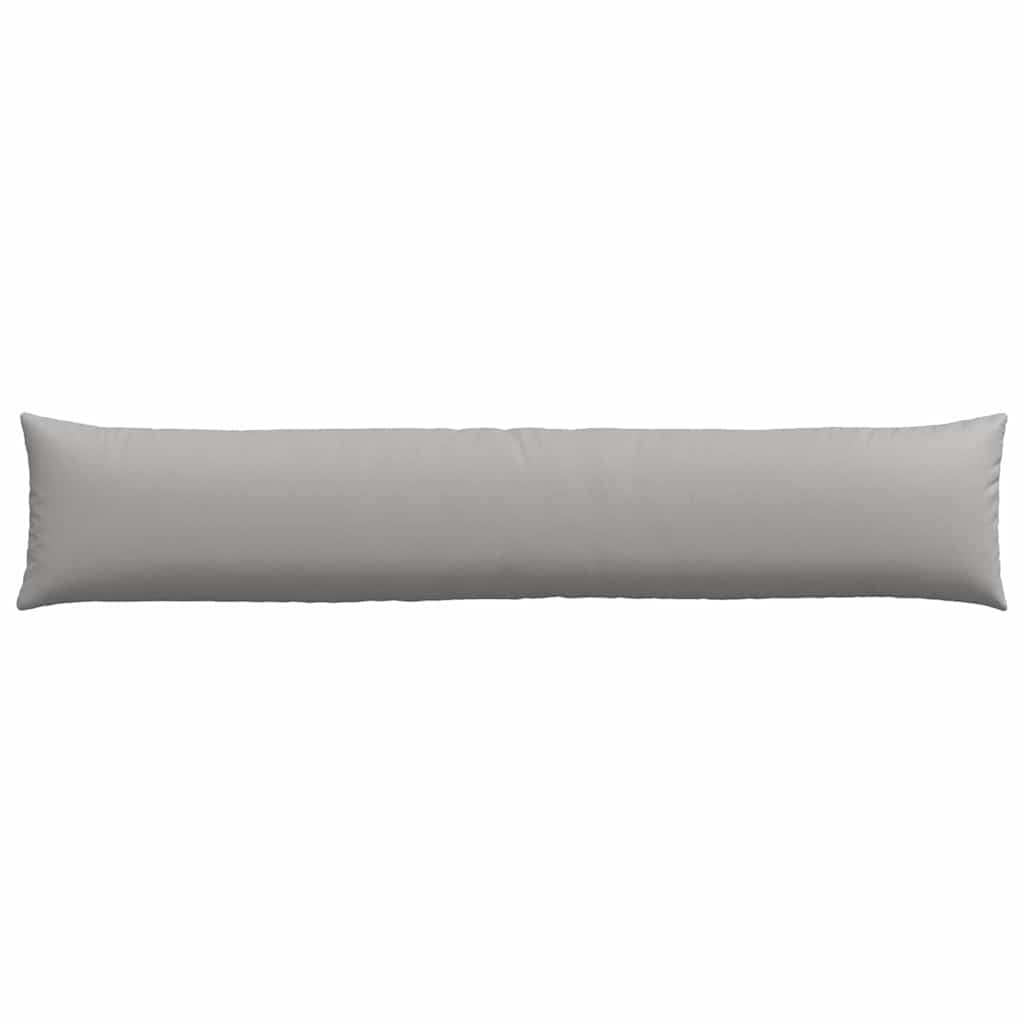 Dīvāna Spilveni 2 gab. Pelēki 200 x 40 cm audums
