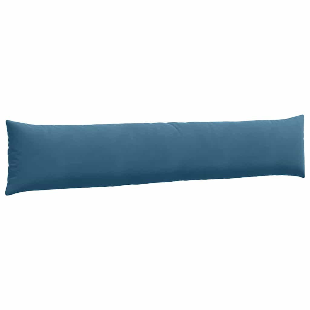 Sofa Pagalvės 2 pcs Mėlyna 200 x 40 cm Kordūrinis audinys