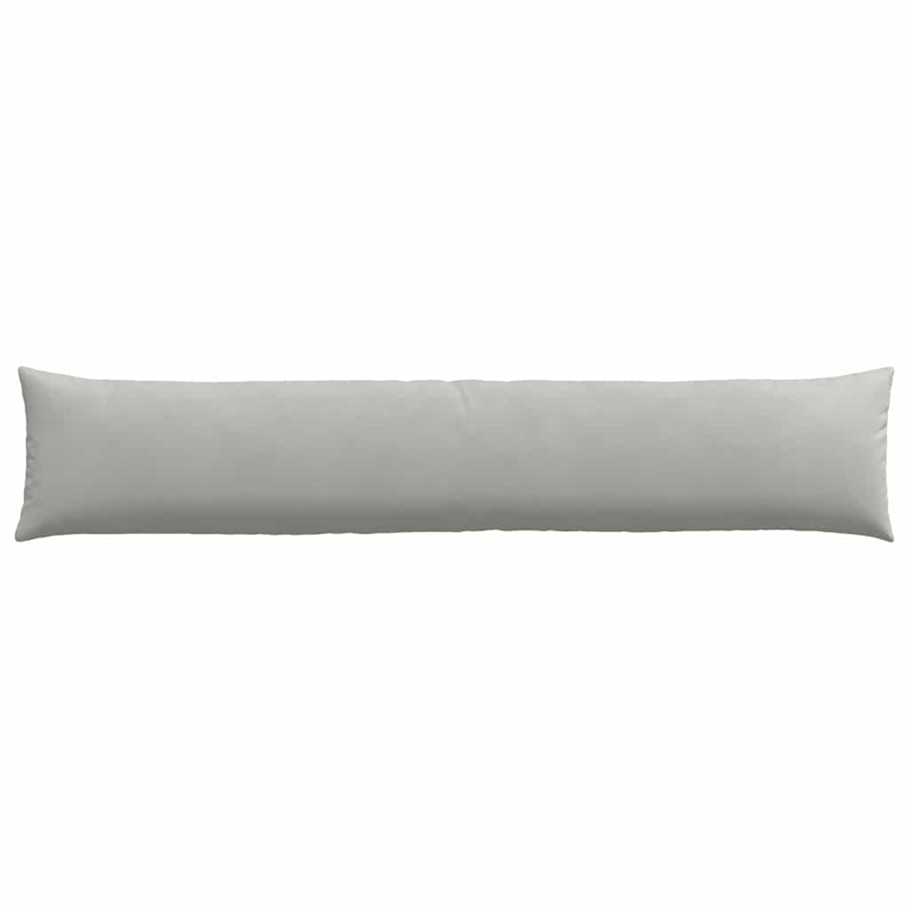 Sofa Pagalvės 2 pcs Šviesiai pilka 200 x 40 cm audinys