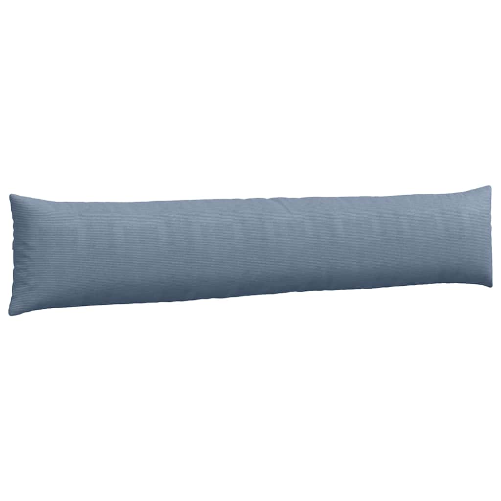 Sofa Pagalvės 2 pcs Mėlyna 200 x 40 cm Kordūrinis audinys