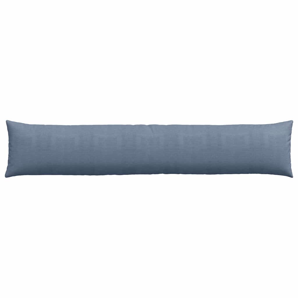 Sofa Pagalvės 2 pcs Mėlyna 200 x 40 cm Kordūrinis audinys