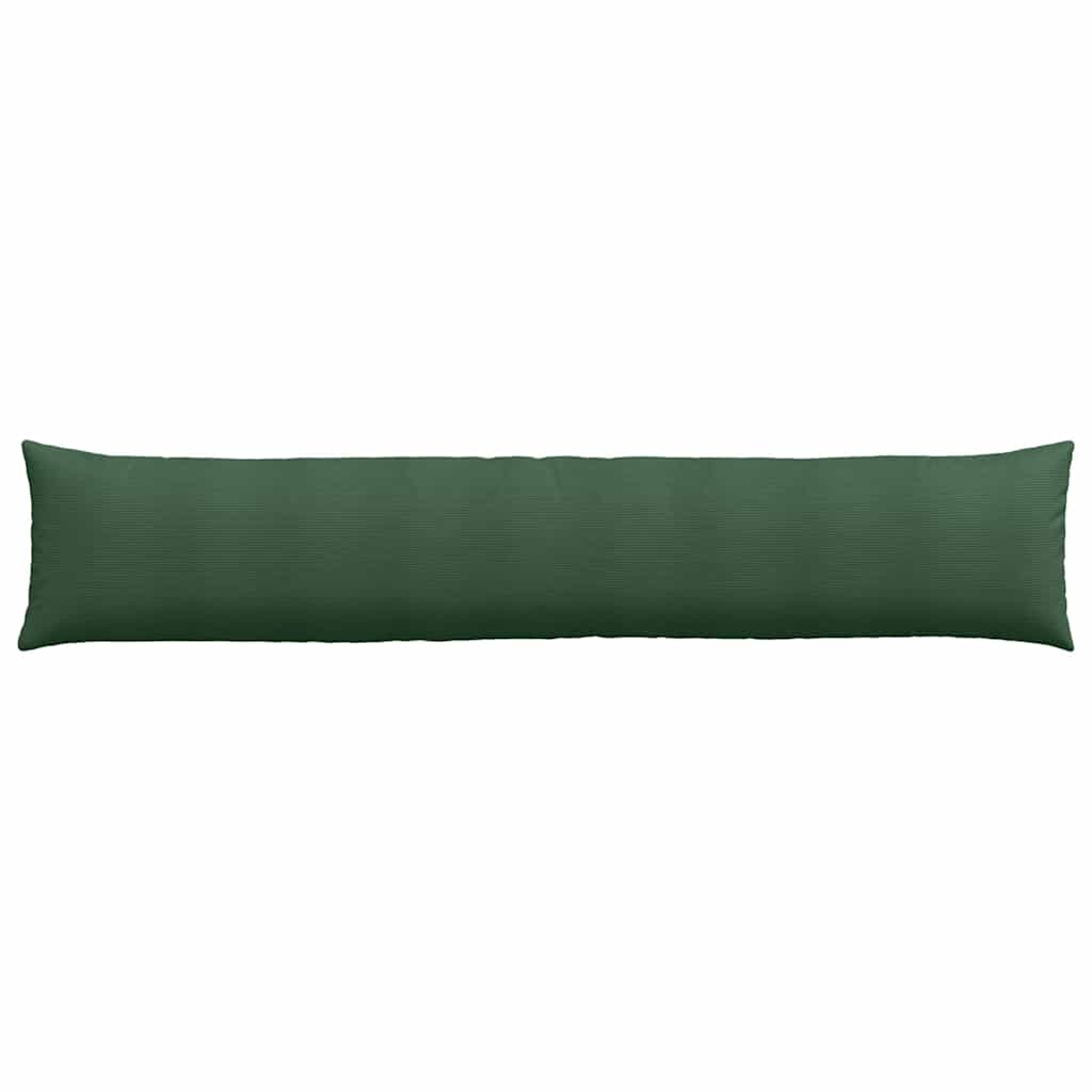 Sofa Pagalvės 2 pcs Tamsiai žalia 200 x 40 cm