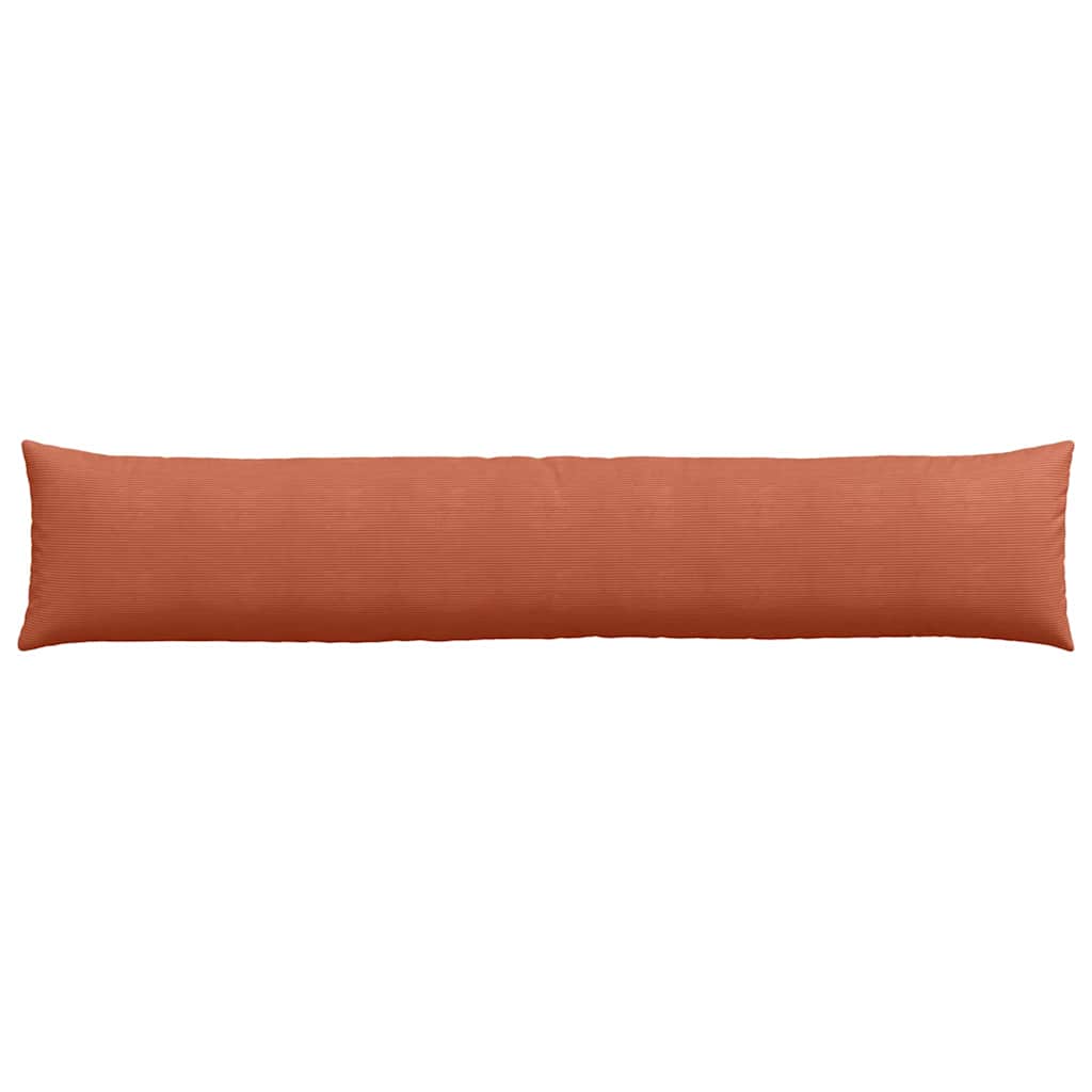 Sofa Pagalvės 2 pcs Raudona oranžinė 200 x 40 cm