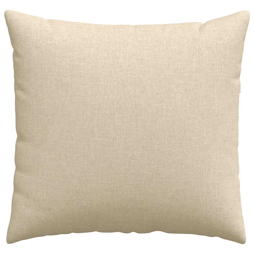Sofa Pagalvės 2 pcs Kreminė 45 x 45 cm audinys