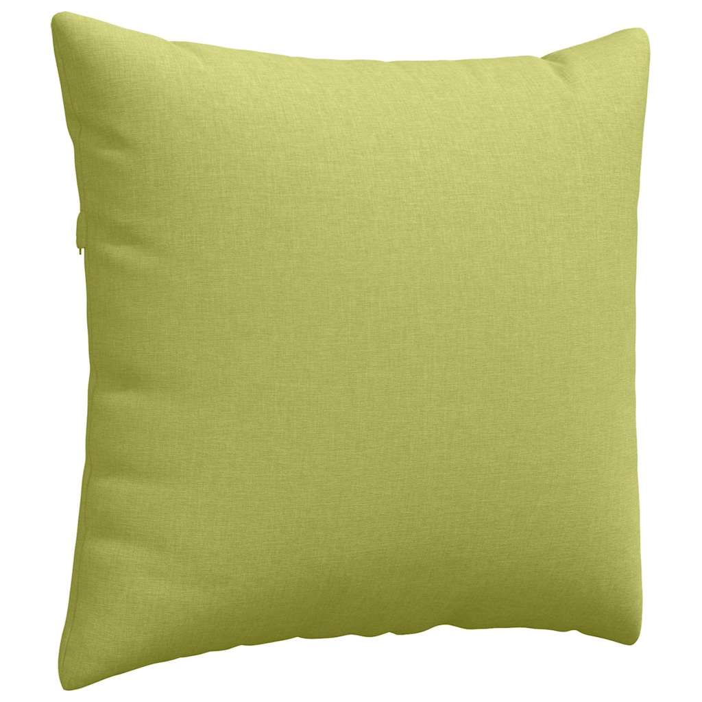 Sofa Pagalvės 2 pcs Šviesiai žalia 45 x 45 cm audinys