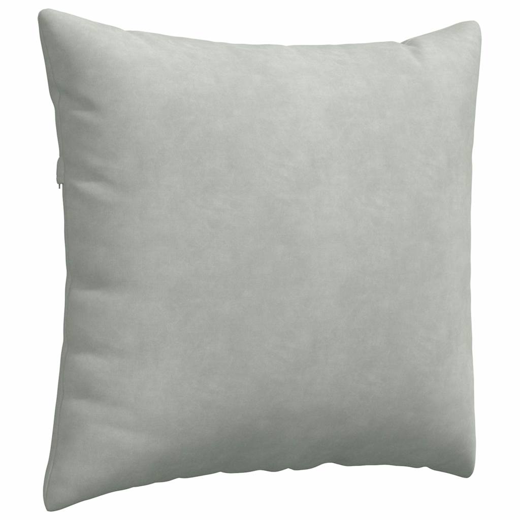 Sofa Pagalvės 2 pcs Šviesiai pilka 45 x 45 cm
