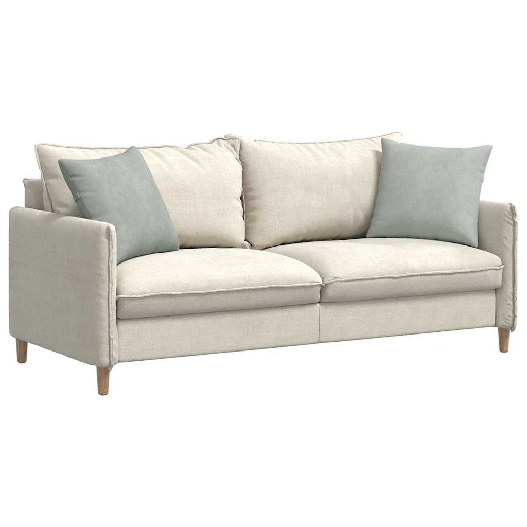 Sofa Pagalvės 2 pcs Šviesiai pilka 45 x 45 cm