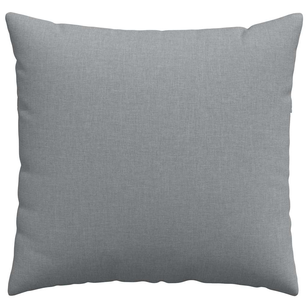 Sofa Pagalvės 2 pcs Šviesiai pilka 50 x 50 cm audinys
