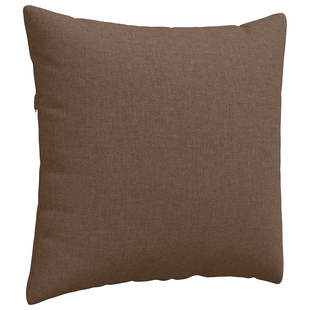 Sofa Pagalvės 2 pcs Ruda 50 x 50 cm audinys