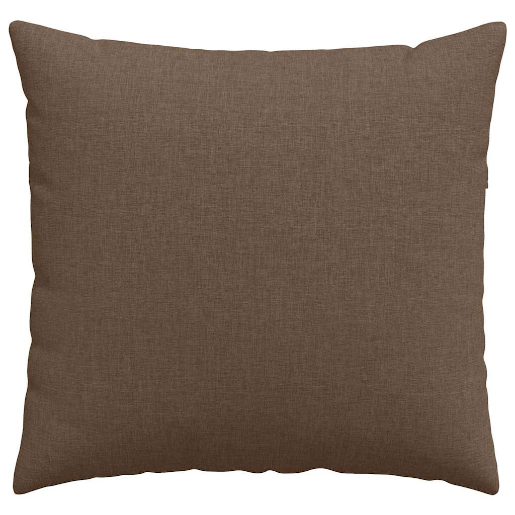 Sofa Pagalvės 2 pcs Ruda 50 x 50 cm audinys