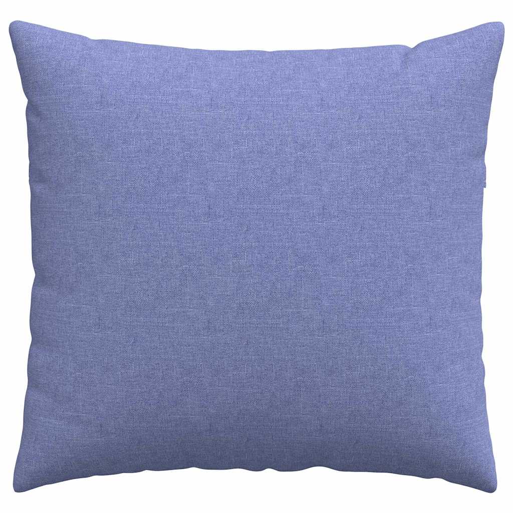 Sofa Pagalvės 2 pcs Mėlyna 50 x 50 cm audinys
