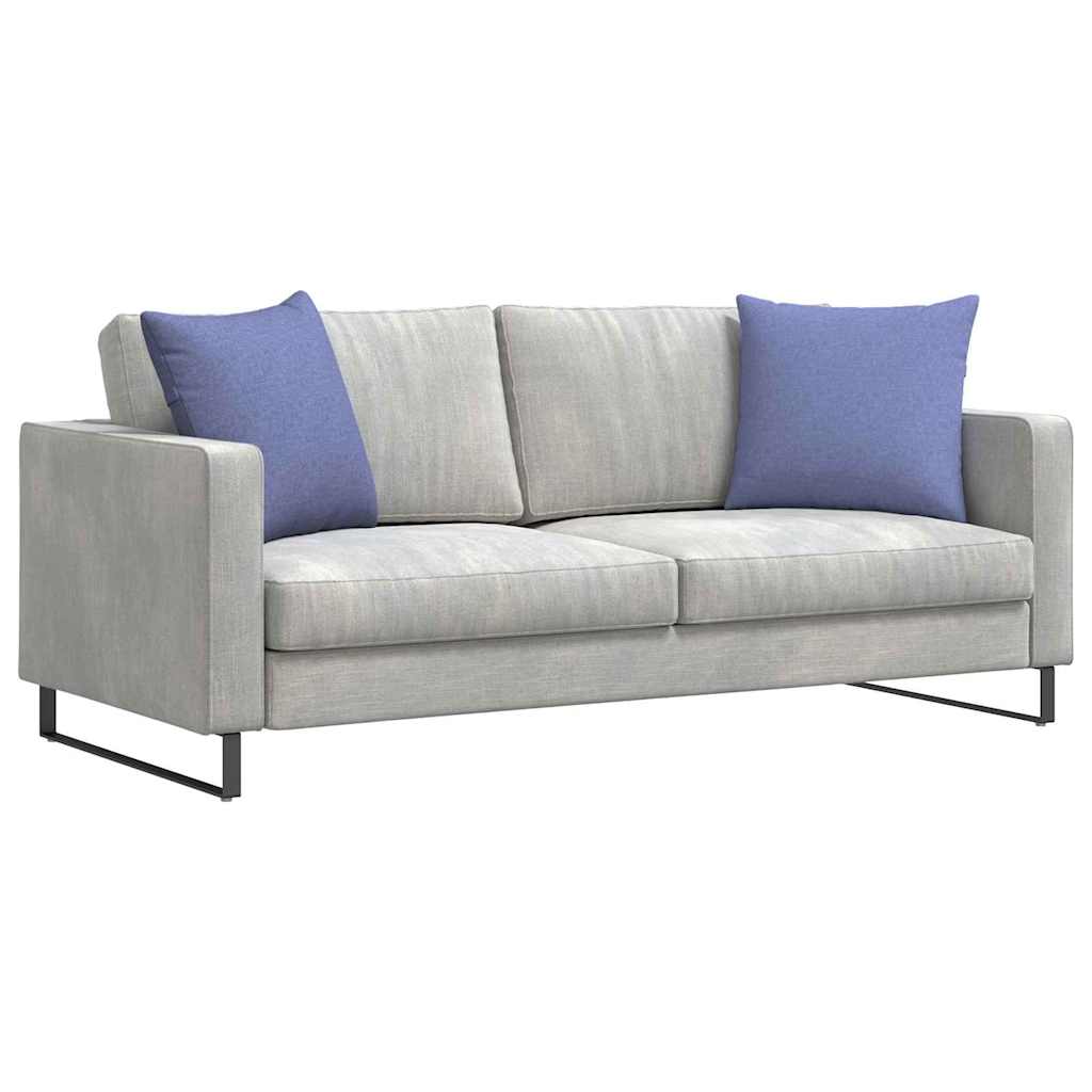 Sofa Pagalvės 2 pcs Mėlyna 50 x 50 cm audinys