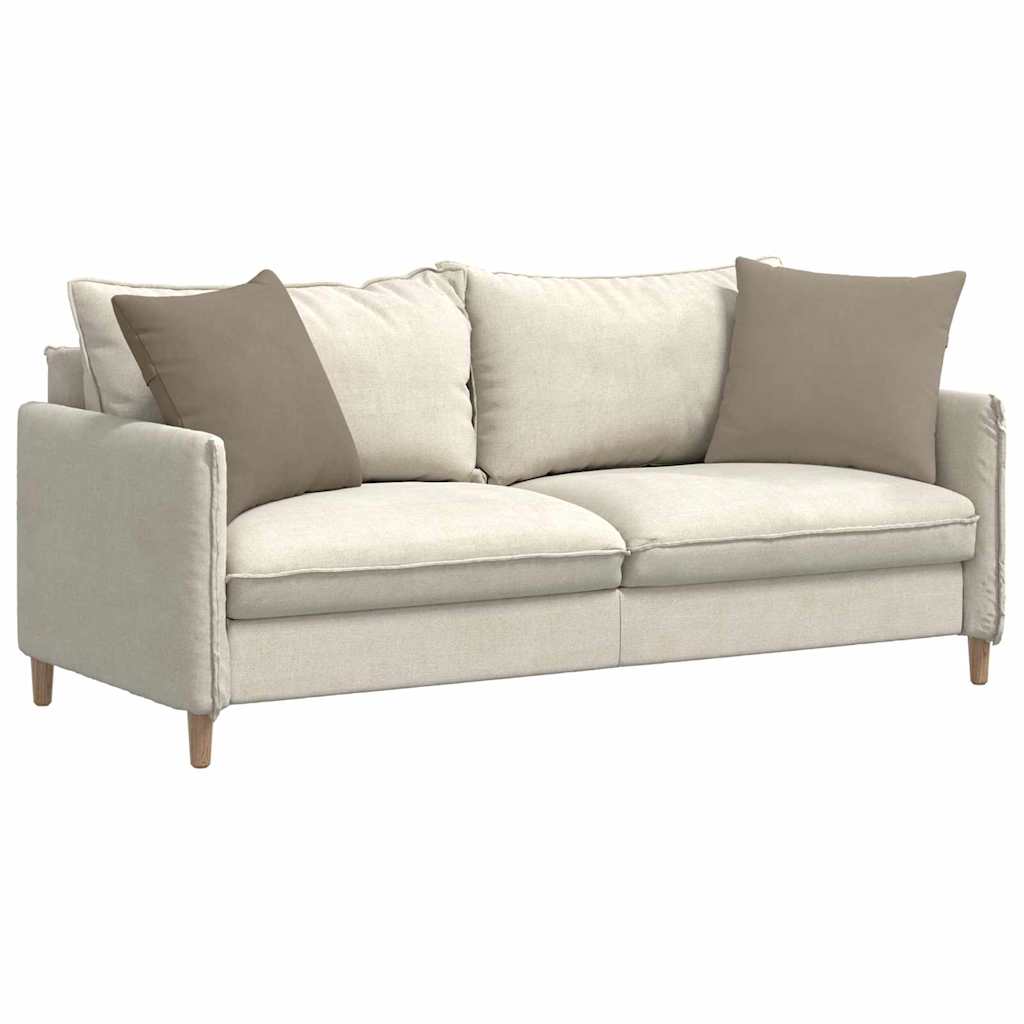 Sofa Pagalvės 2 pcs Taupe 50 x 50 cm audinys