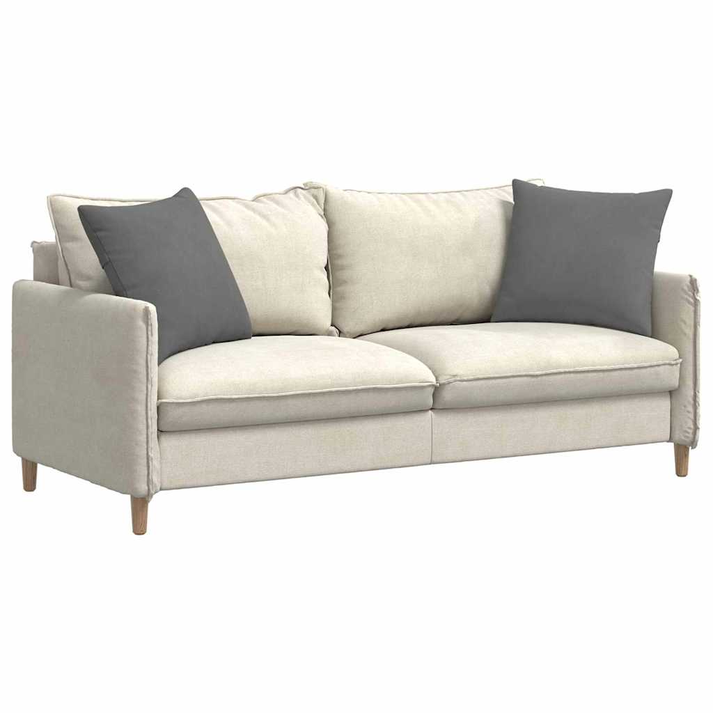 Sofa Pagalvės 2 pcs Tamsiai pilka 50 x 50 cm audinys