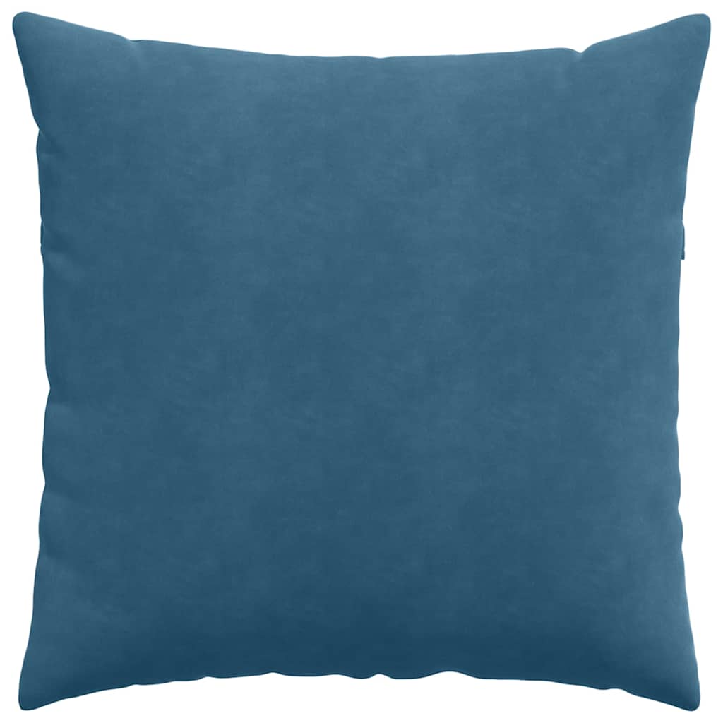 Sofa Pagalvės 2 pcs Mėlyna 60 x 60 cm Kordūrinis audinys