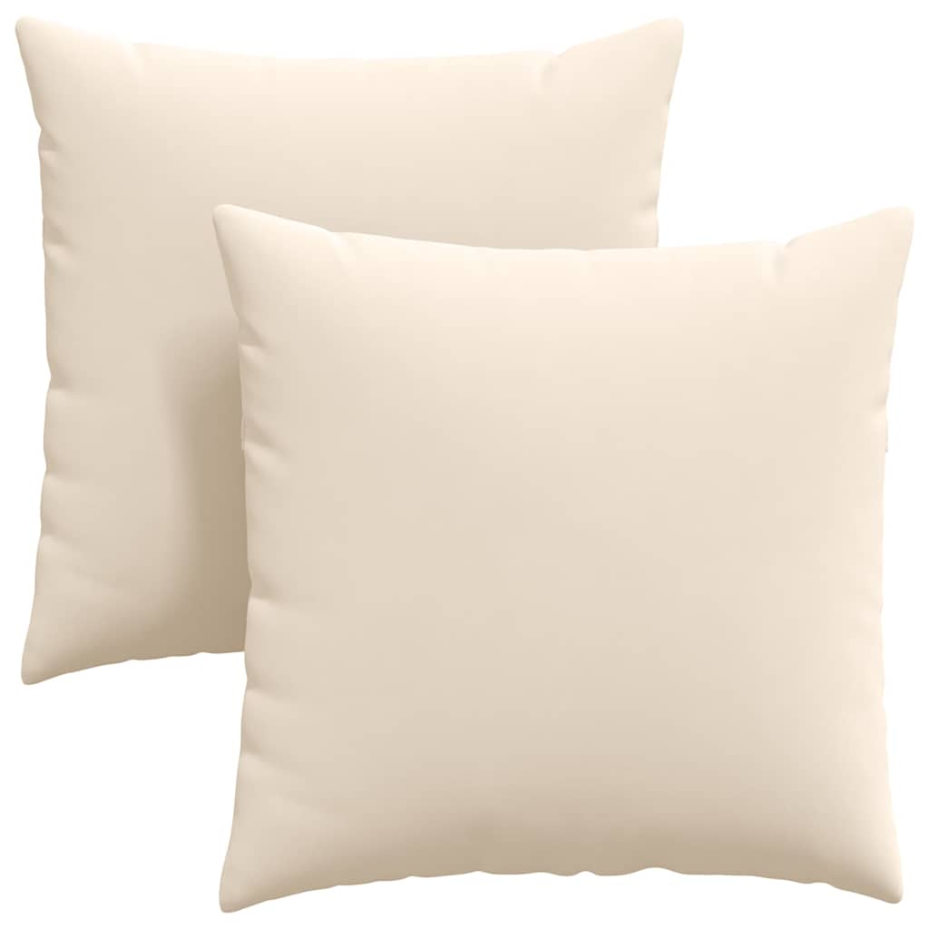 Sofa Pagalvės 2 pcs Smėlio 60 x 60 cm audinys