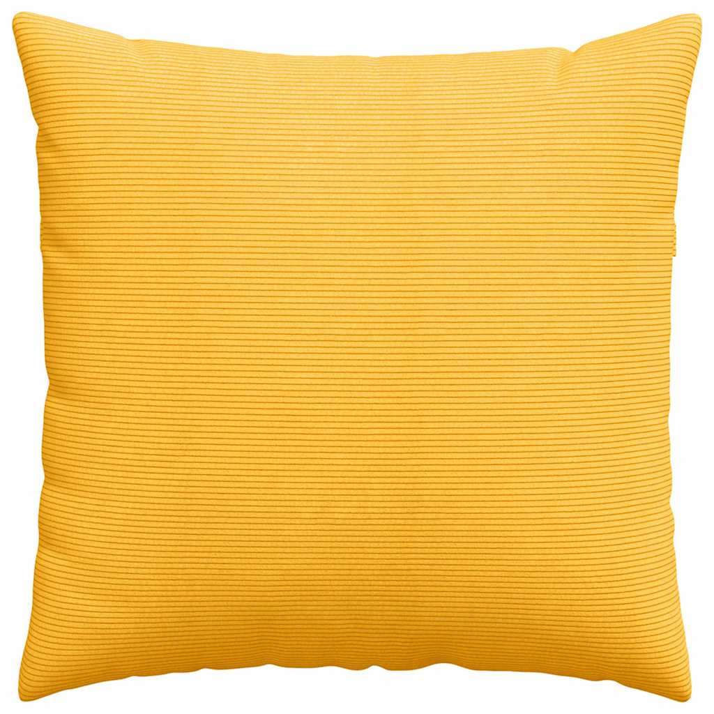 Sofa Pagalvės 2 pcs Šviesi geltona 60 x 60 cm