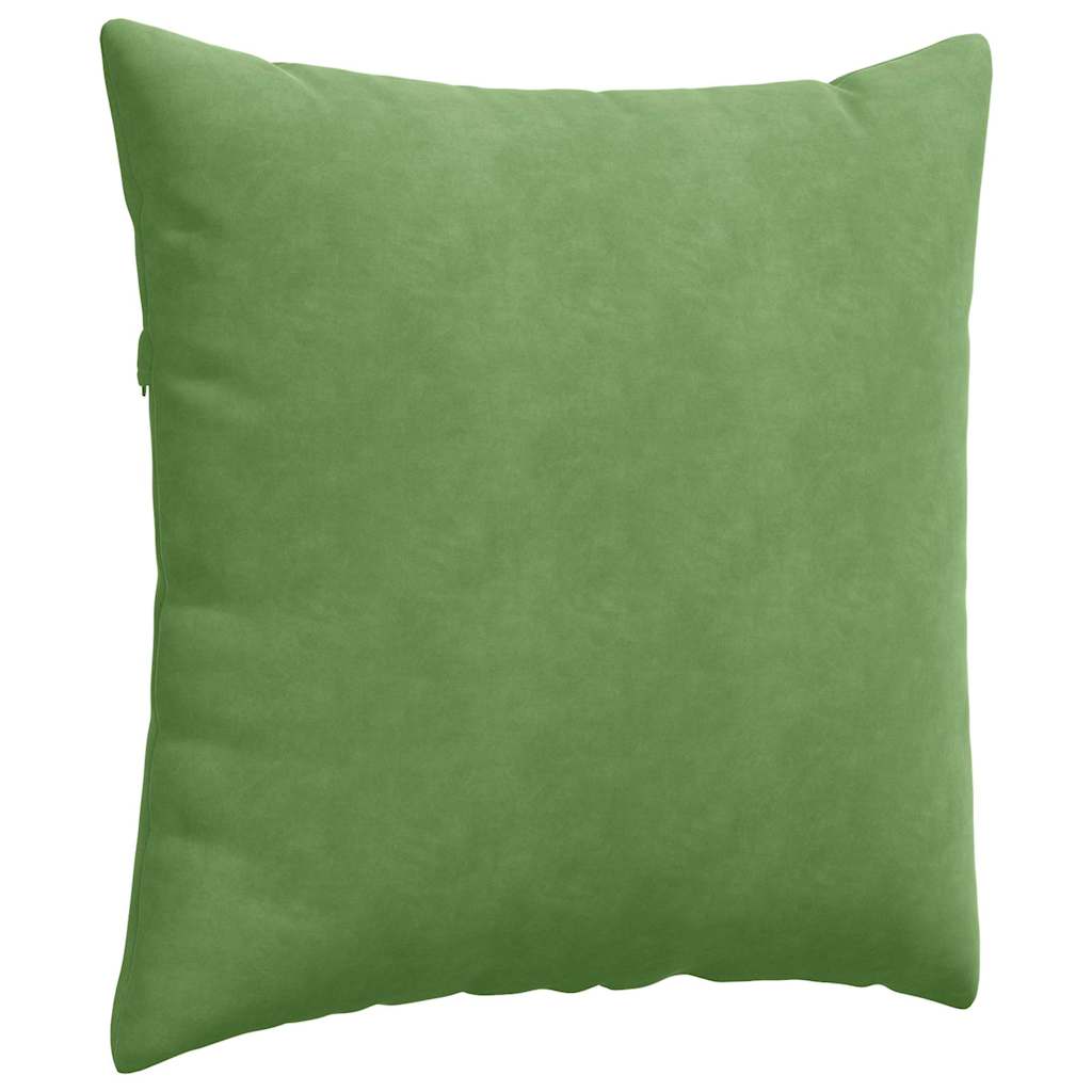 Sofa Pagalvės 2 pcs Šviesiai žalia 80 x 80 cm